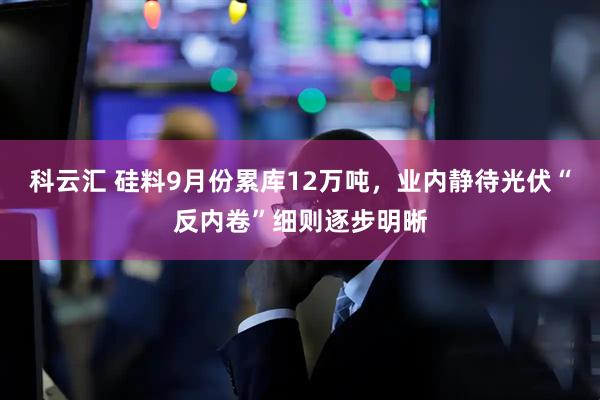 科云汇 硅料9月份累库12万吨，业内静待光伏“反内卷”细则逐步明晰